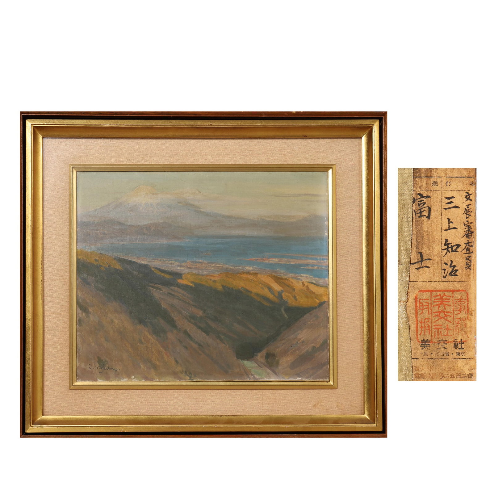 Tomoharu Mikami (Japanese, 1886-active mid-20th century), OIL ON CANVAS,Attributed to (1 of 10)