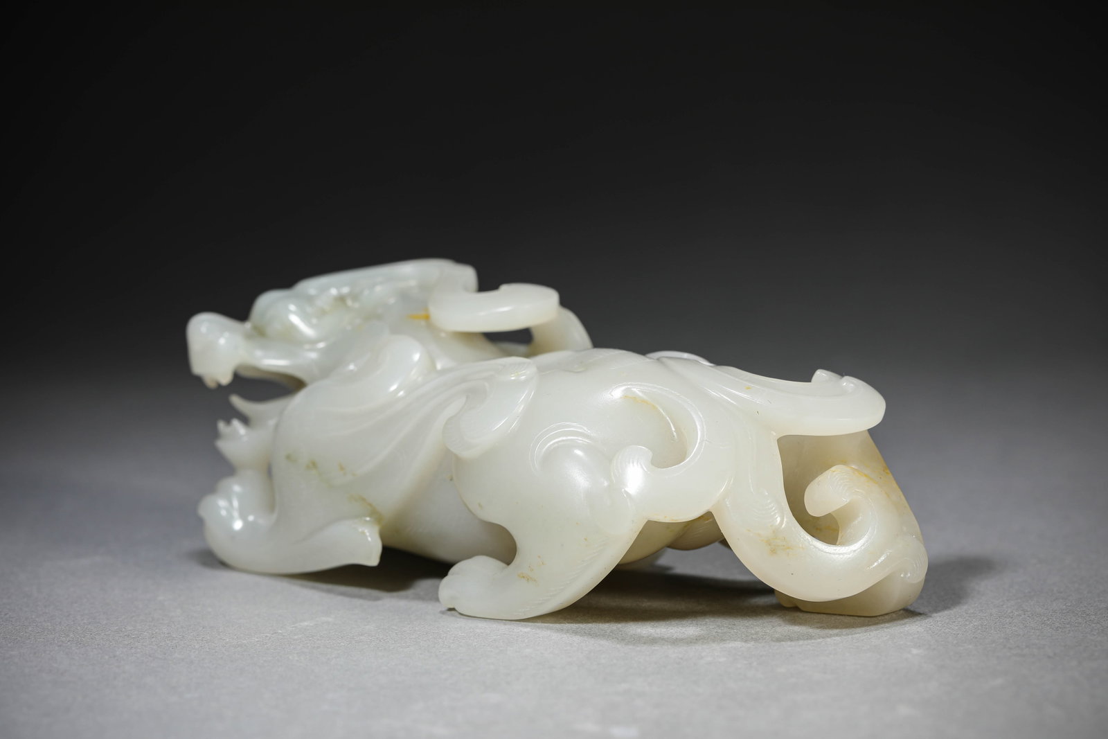 A Jade 'Auspicious Beast' - 3