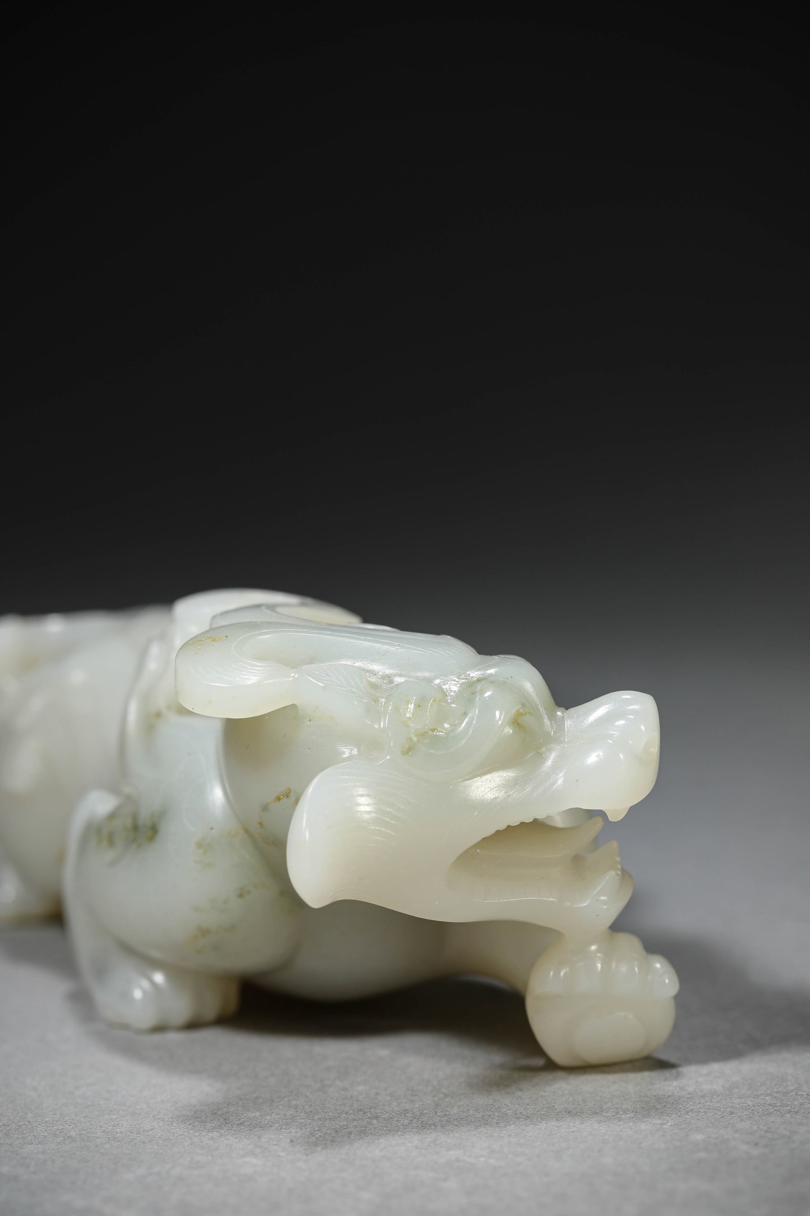 A Jade 'Auspicious Beast' - 5