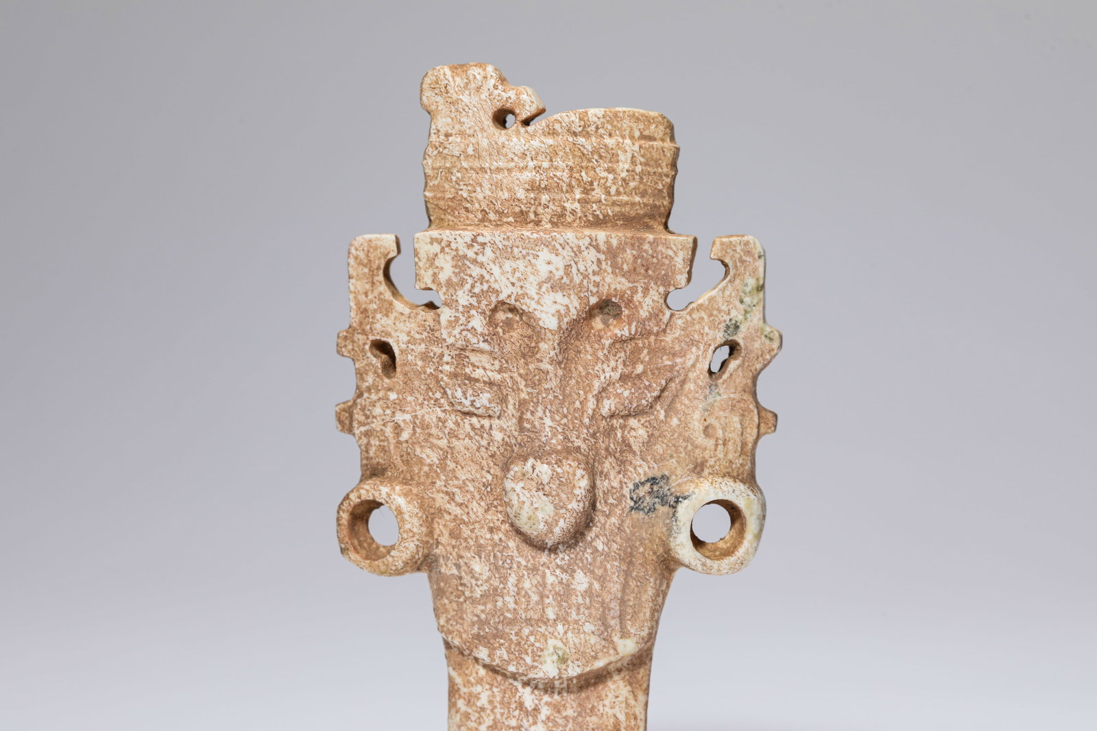 A Jade 'Ancestor Head' - 2