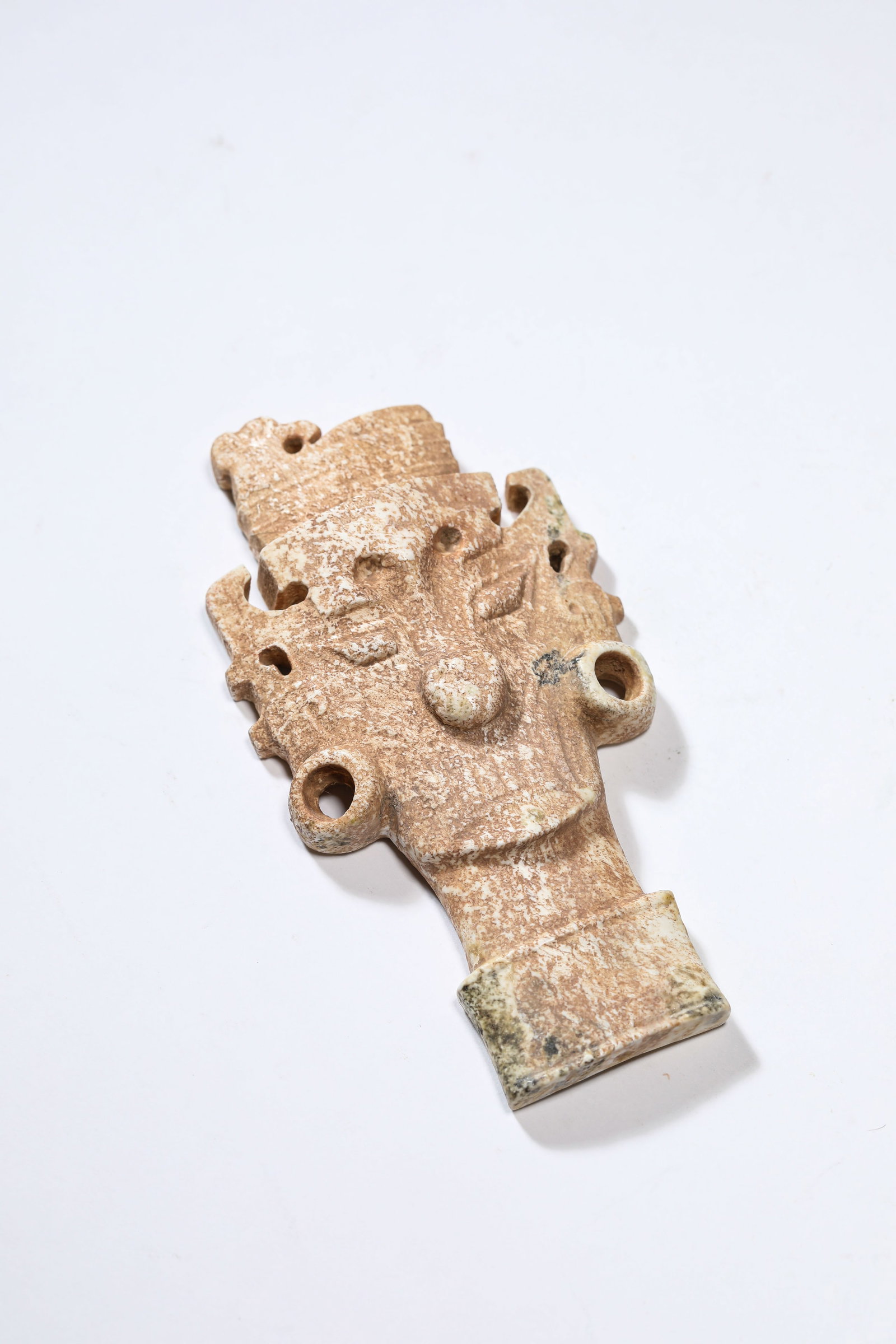 A Jade 'Ancestor Head' - 4