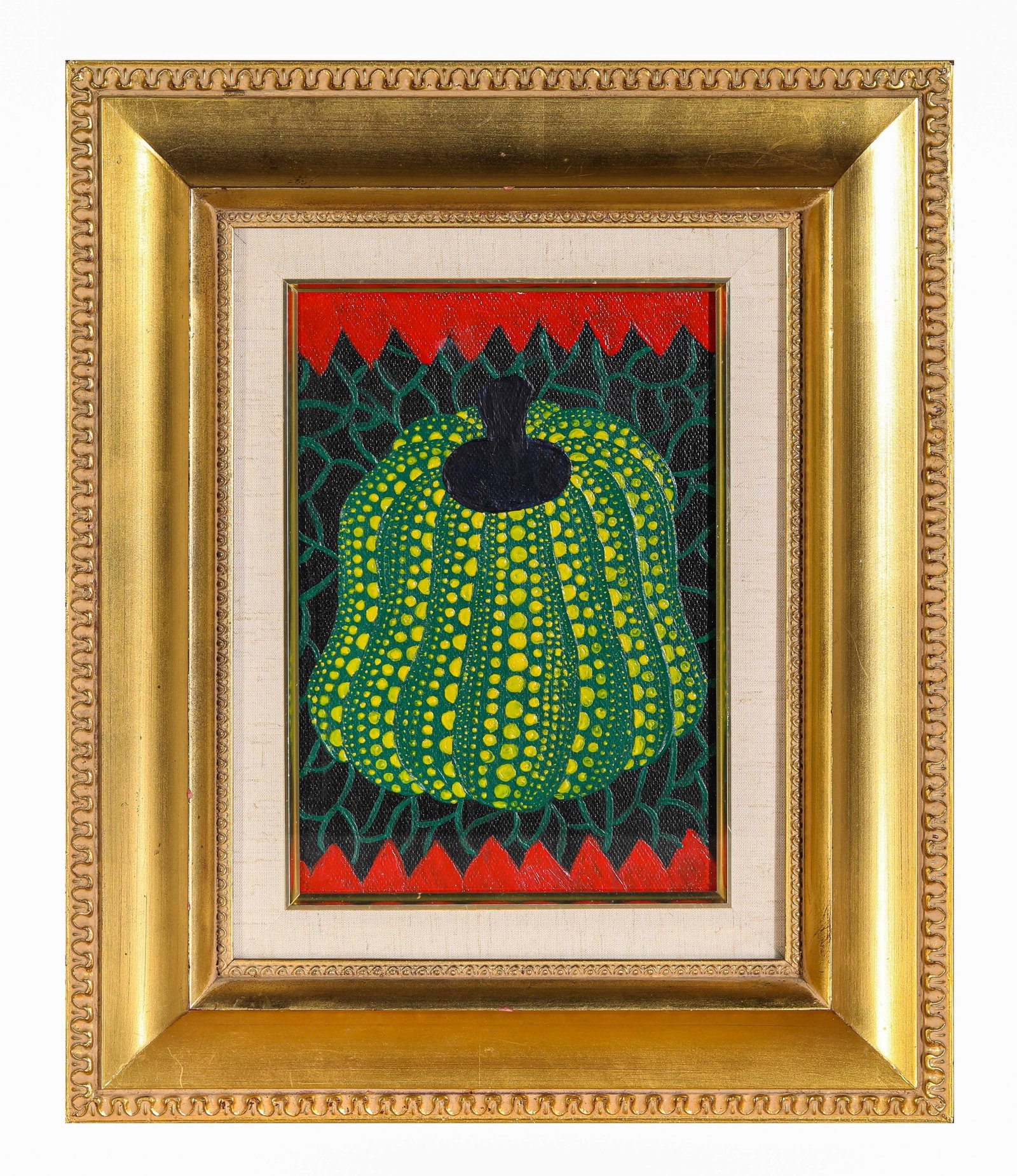 Yayoi Kusama (b. 1929), attributed to, Pumpkin: Dimensions: Width: 16.0 cm (6.30 in) x Height: 22.0 cm (8.66 in). All measurements are approximate.