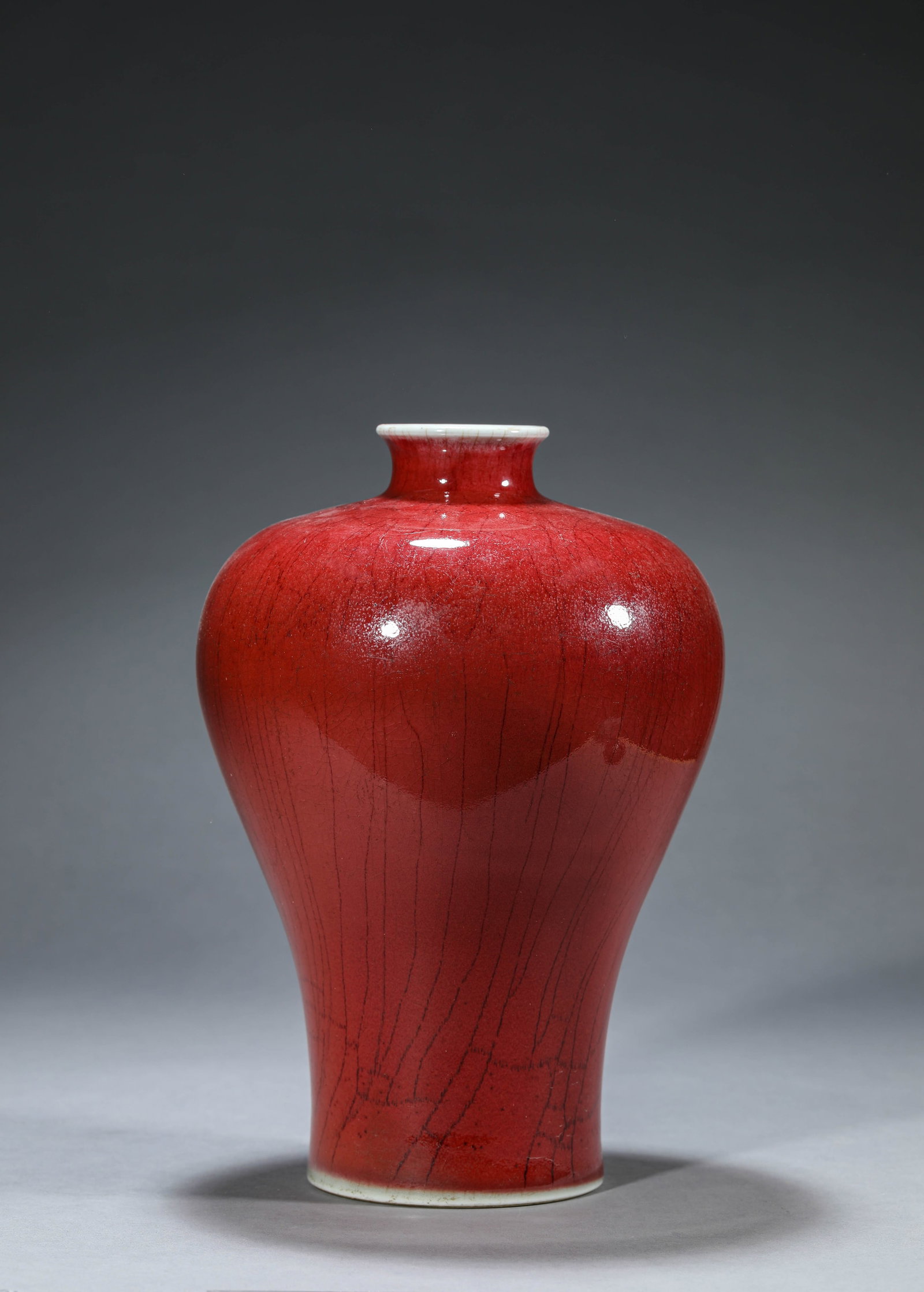 A Langyao Red-Glazed Meiping (1 of 7)