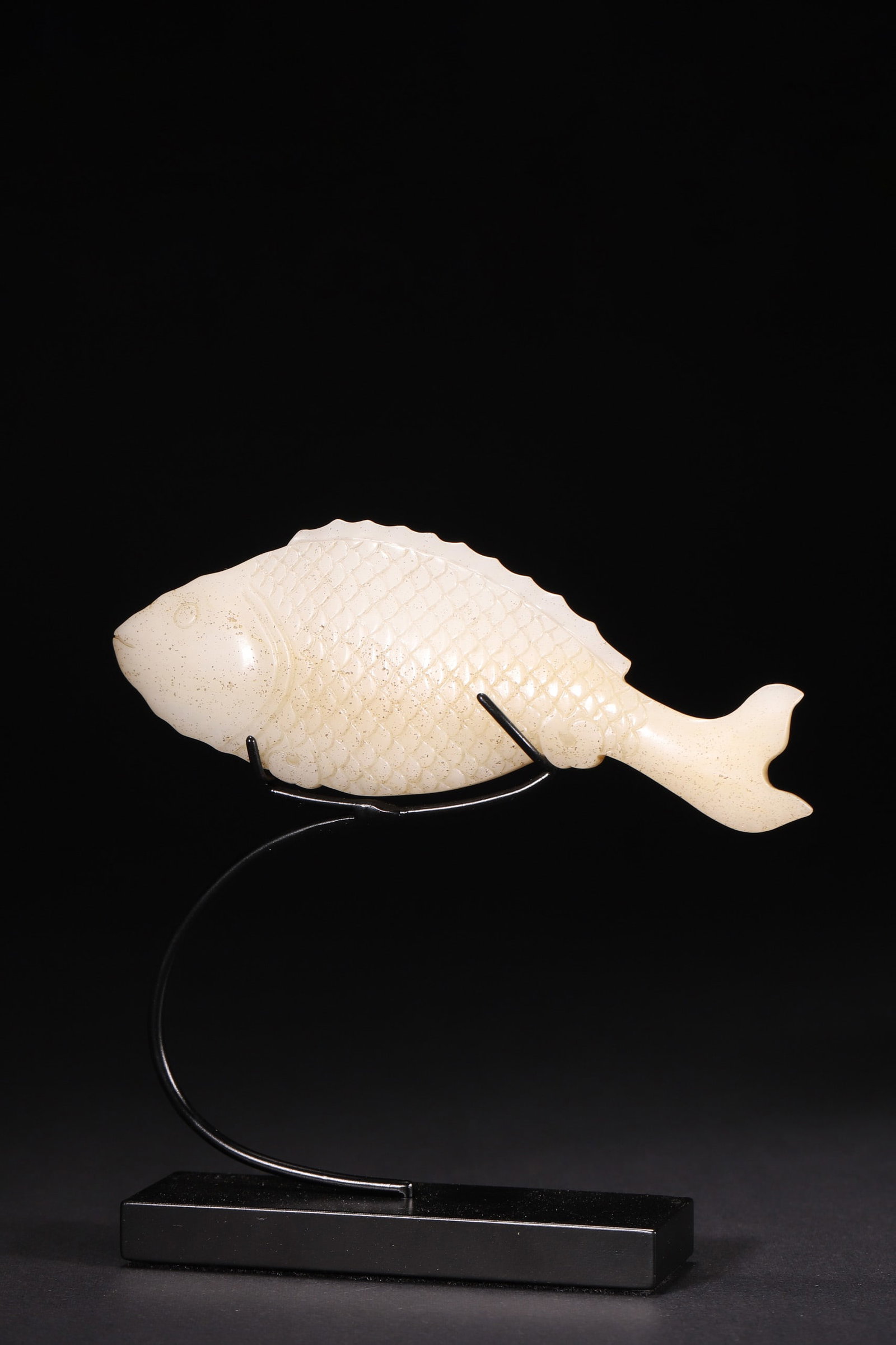 A - Hetian Jade Fish Pendant, Ming Dynasty (1 of 6)