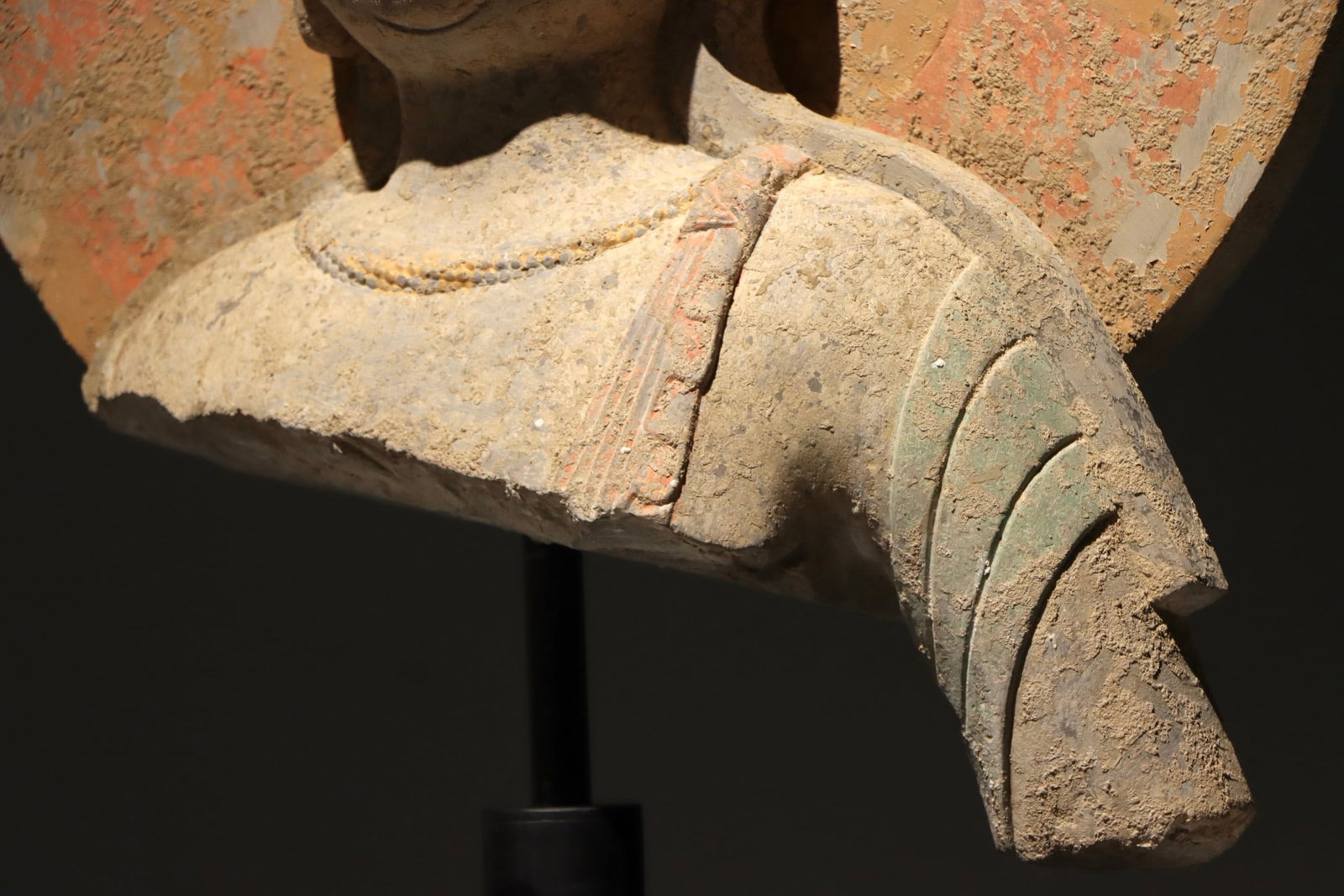 A Bluestone Bust,Sui Dynasty - 7