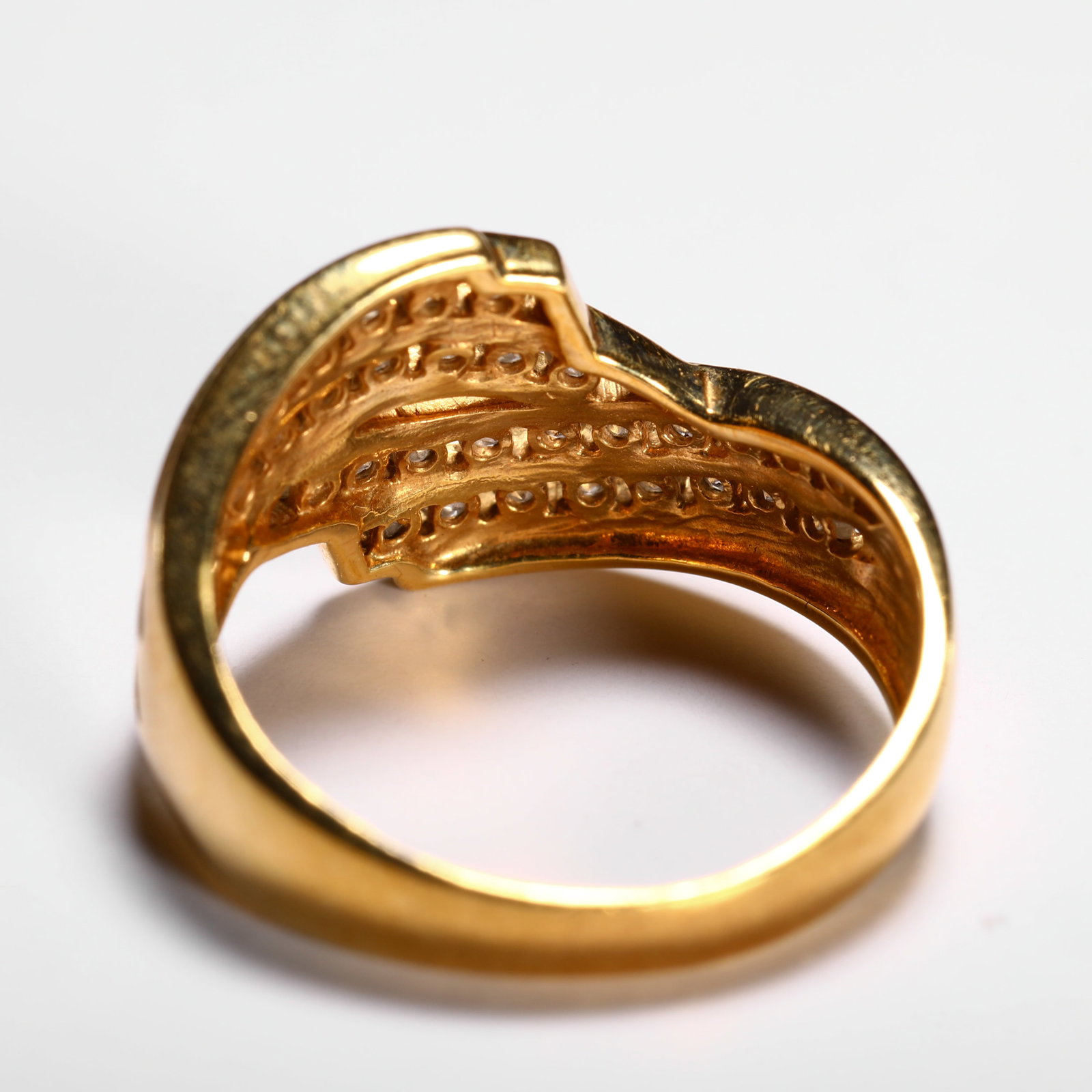 18K GOLD RING - 7