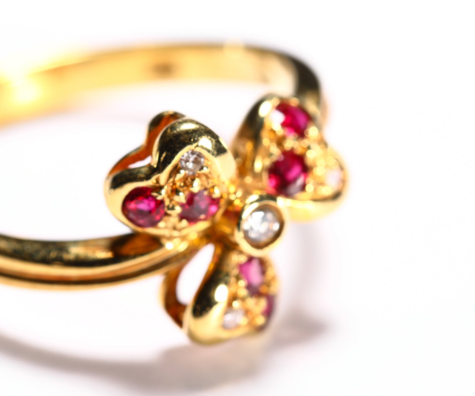 18K RUBY RING - 2