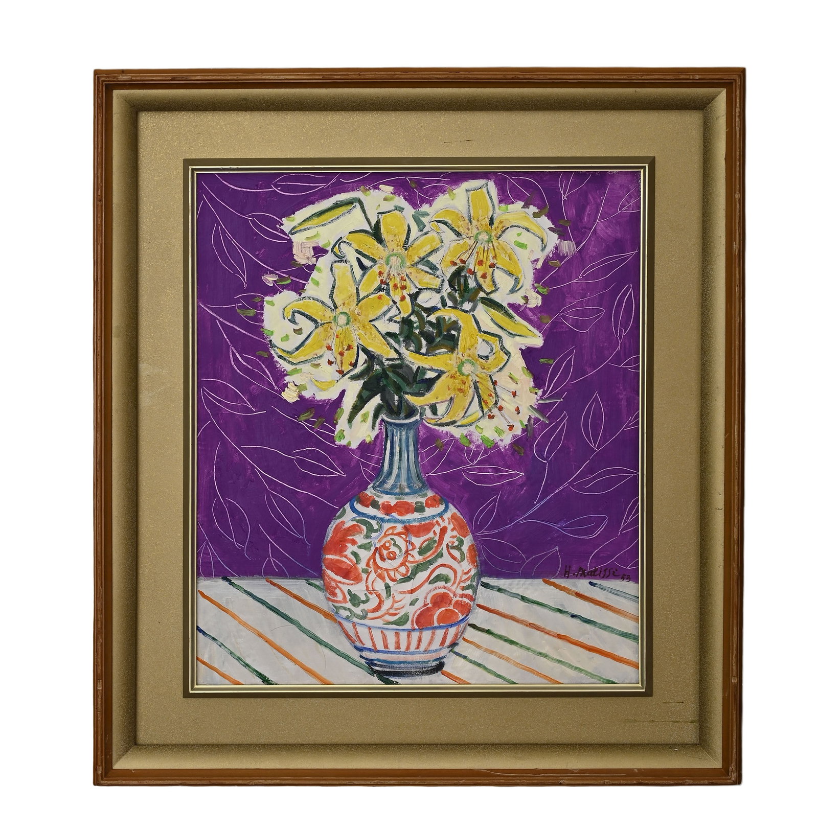 HENRI MATISSE (FRANCE1869-1954),ATTRIBUTE TO,ACRYLIC ON CANVAS (1 of 7)