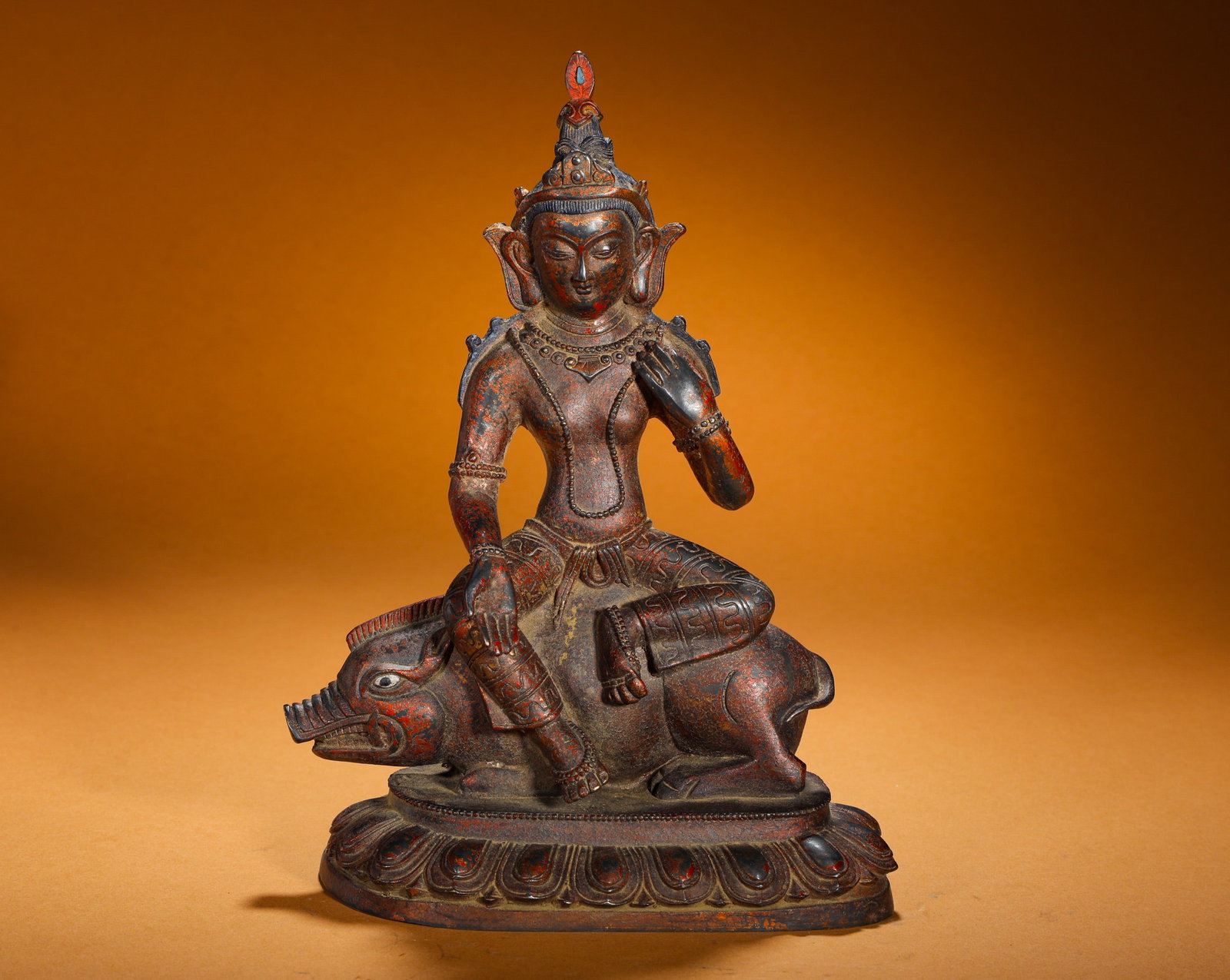 BRONZE STATUES OF MOLI ZHITIAN FROM THE QING DYNASTY (1 of 9)