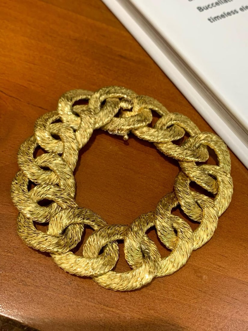 GEORGE LAFON, 18K GOLD BRACELET (1 of 9)