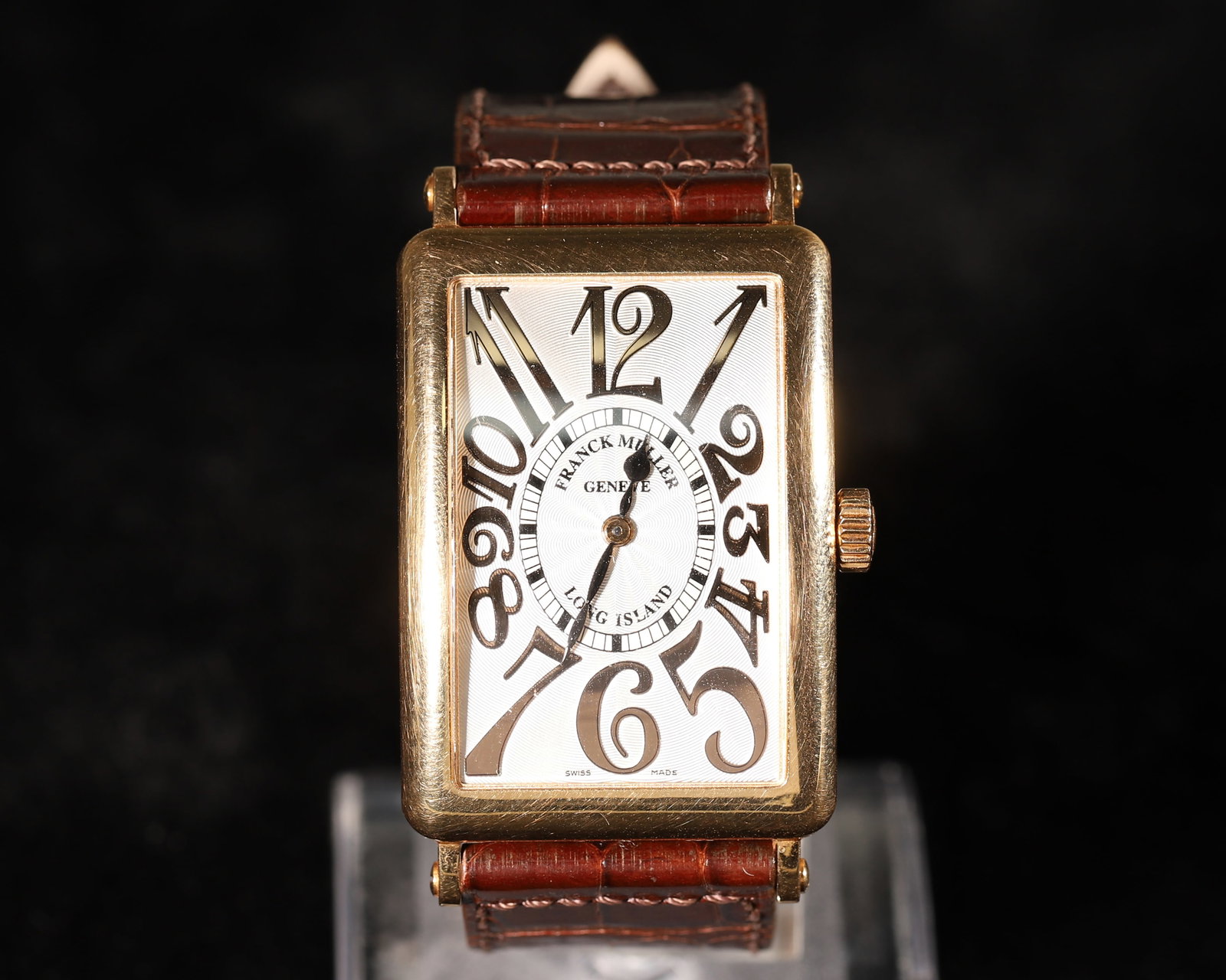 FRANCK MULLER LONG ISLAND REFERENCE 1002 QZ, 18CT YELLOW GOLD QUARTZ WRISTWATCH(IN GOOD RUNNING (1 of 7)