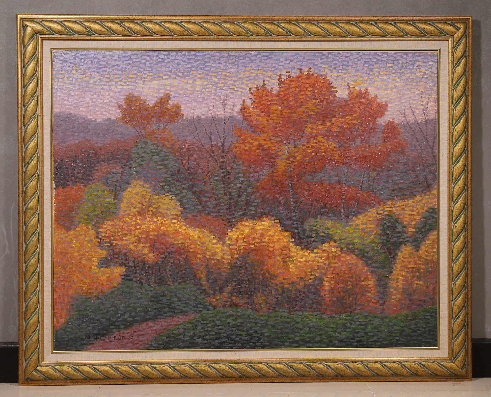 ???????????(1863?C1935),????,???????,???????,??? 1886?C1887 ?: Frame L 137cm (53.94 in) x Frame W 111cm (43.701 in); Image L 116cm (45.67 in); Image W 90cm (35.43 in),The work retains original canvas and period frame with natural signs of age. The painting surfac