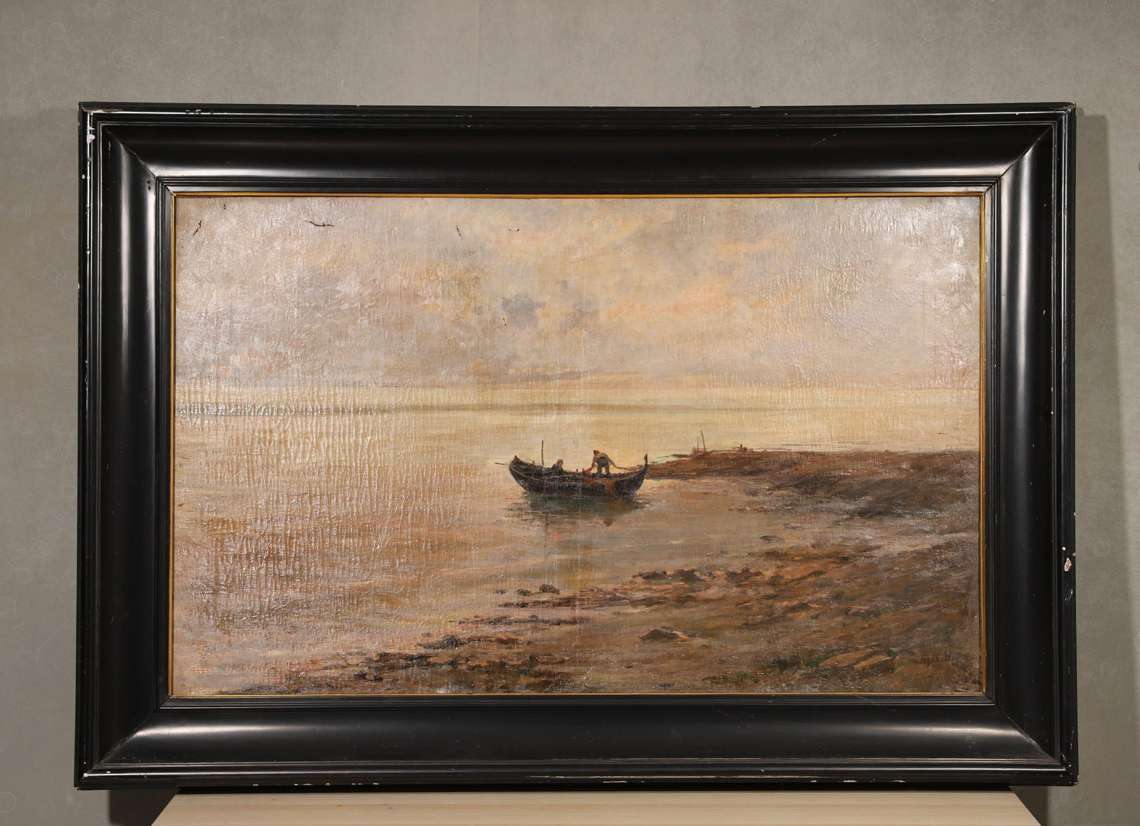 THOMAS HICKEY, 1741-1824,IRISH,ATTRIBUTED TO, ACRYLIC ON CANVAS, ORIGINAL PERIOD FRAME