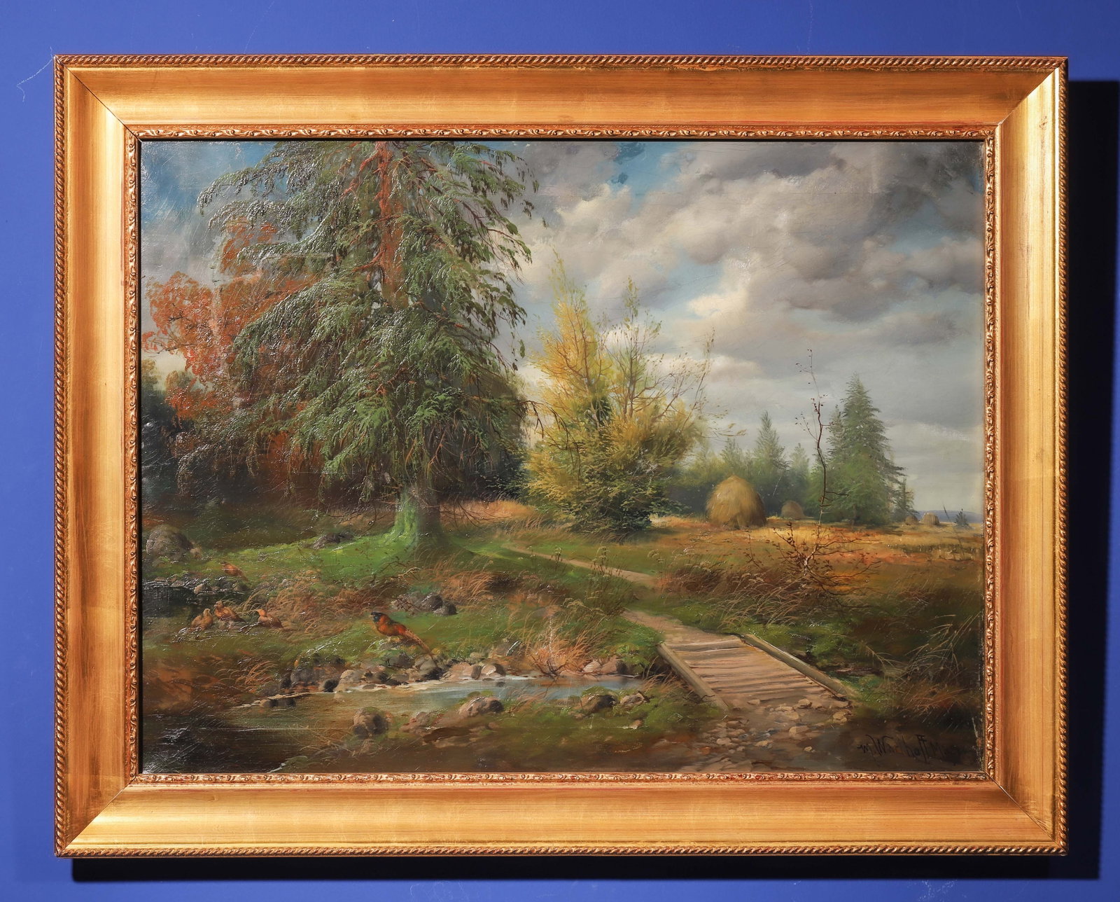 EARLY 20TH-CENTURY GERMAN LANDSCAPE