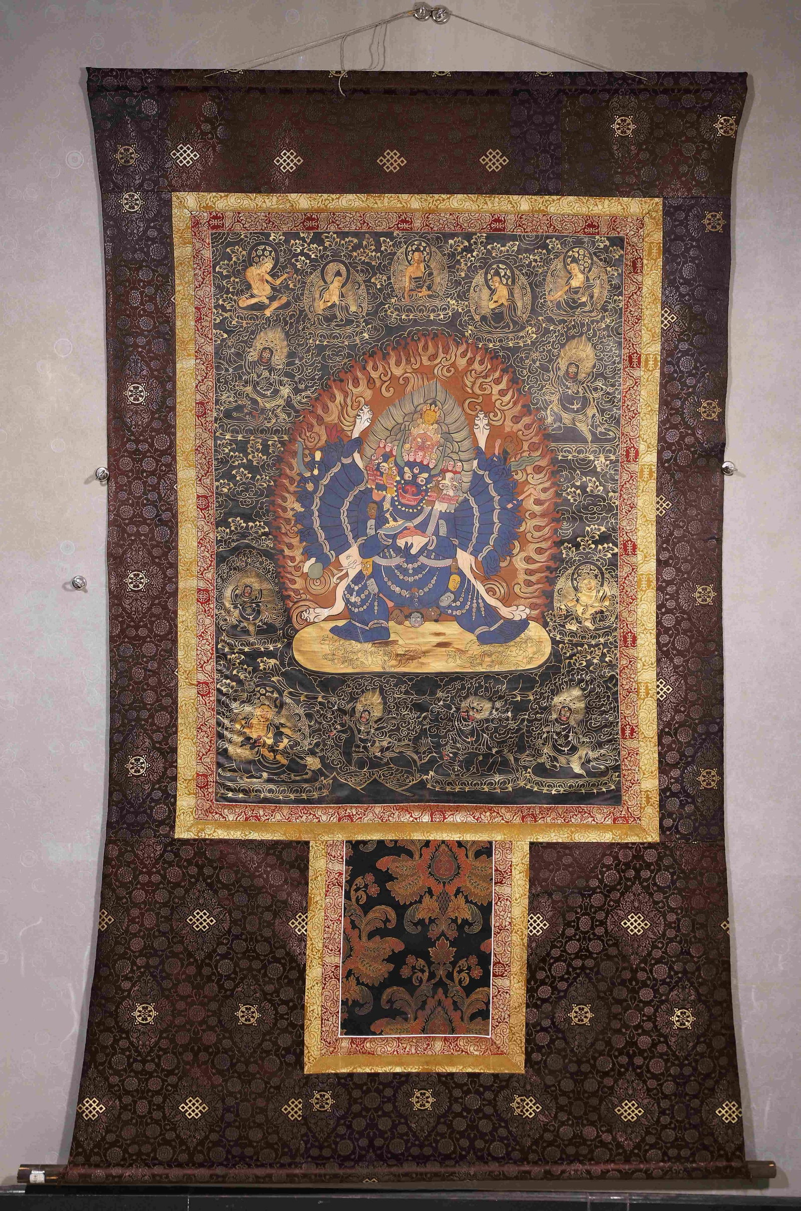 Qing Dynasty, Thangka Of Yamantaka (1 of 12)