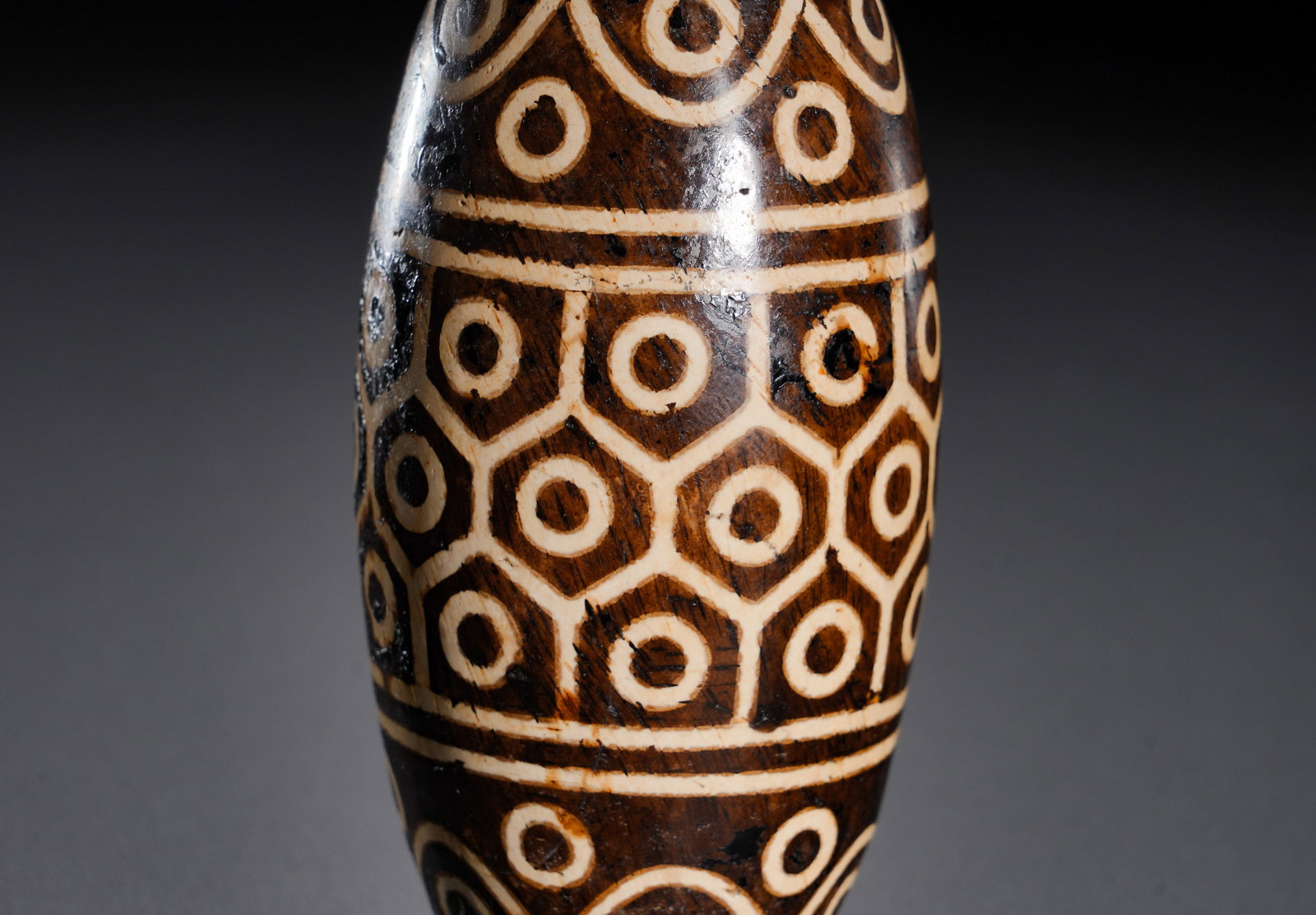 Turtle-Shell Multi-Eyed Dalot Beads - 3
