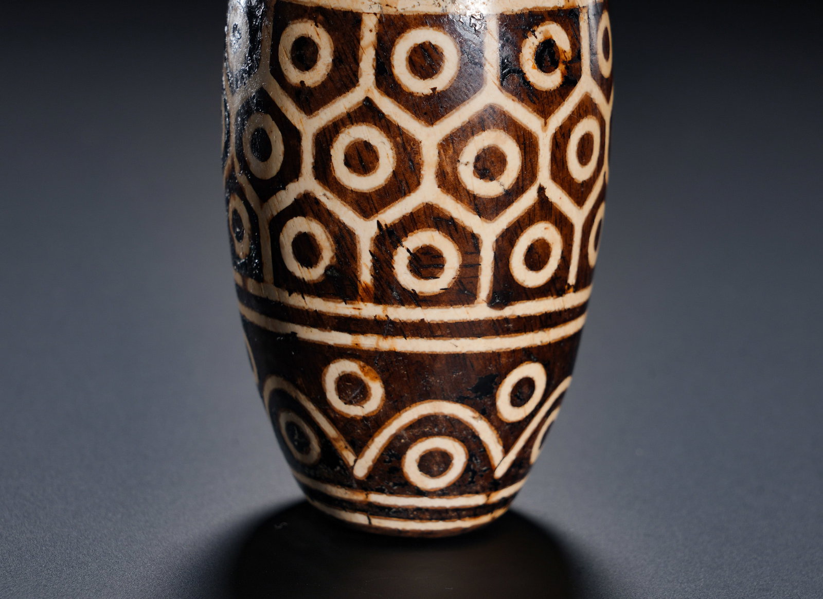 Turtle-Shell Multi-Eyed Dalot Beads - 4