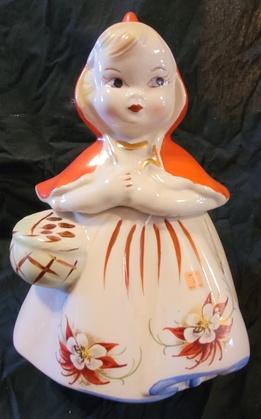 Hull Red Riddinghood Cookie Jar #6479 - 13" (1 of 3)