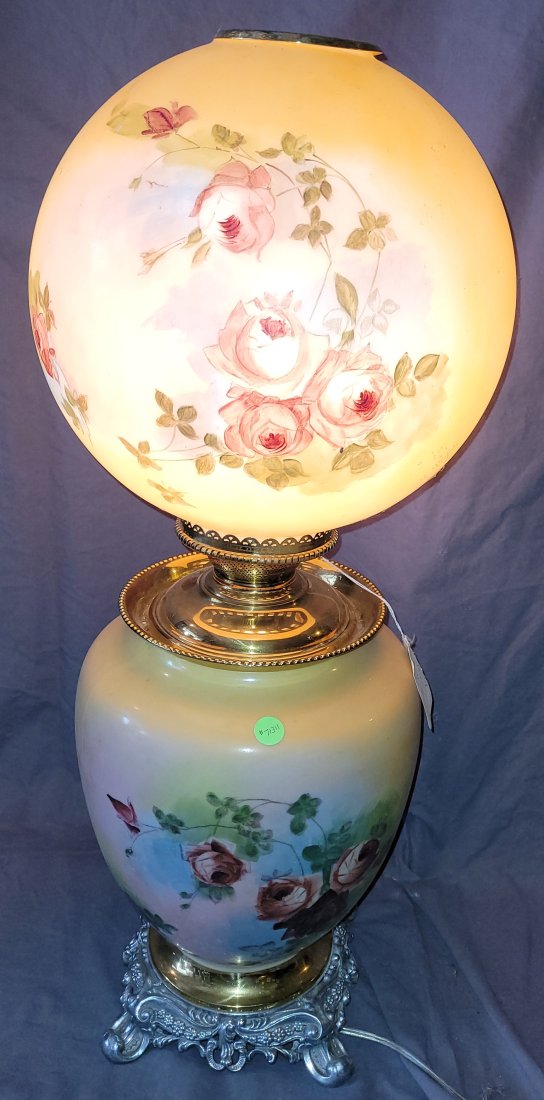 Gorgeous Oversized Hand Painted Gone With The Wind Ball (1 of 2)