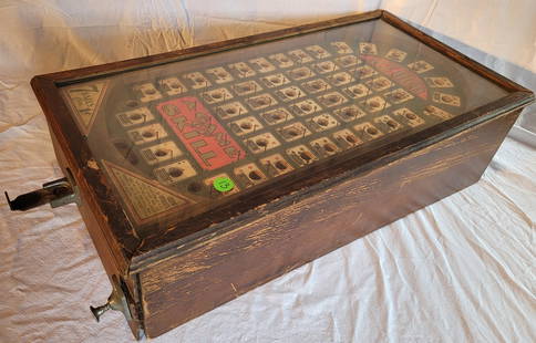 1930s Coin-Operated Penny Arcade Ace High game of skill: 1930s Coin-Operated Penny Arcade Ace High game of skill