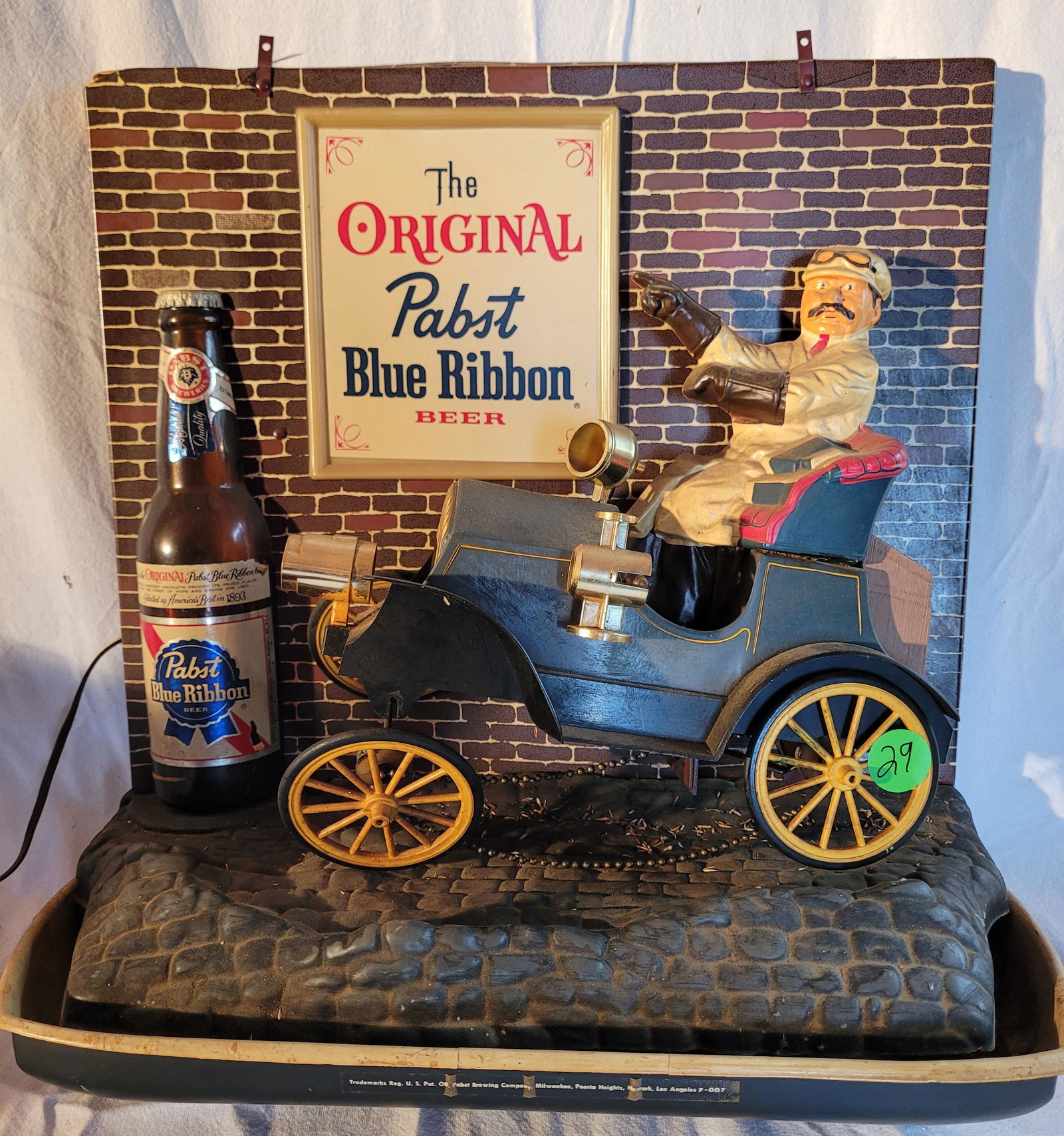 ⭐️希少価値⭐️1986年 ”Pabst Blue Ribbon” パブミラー