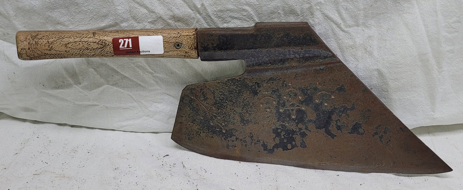 Early Goosewing Broad Axe w/ Star Touch Mark (1 of 3)