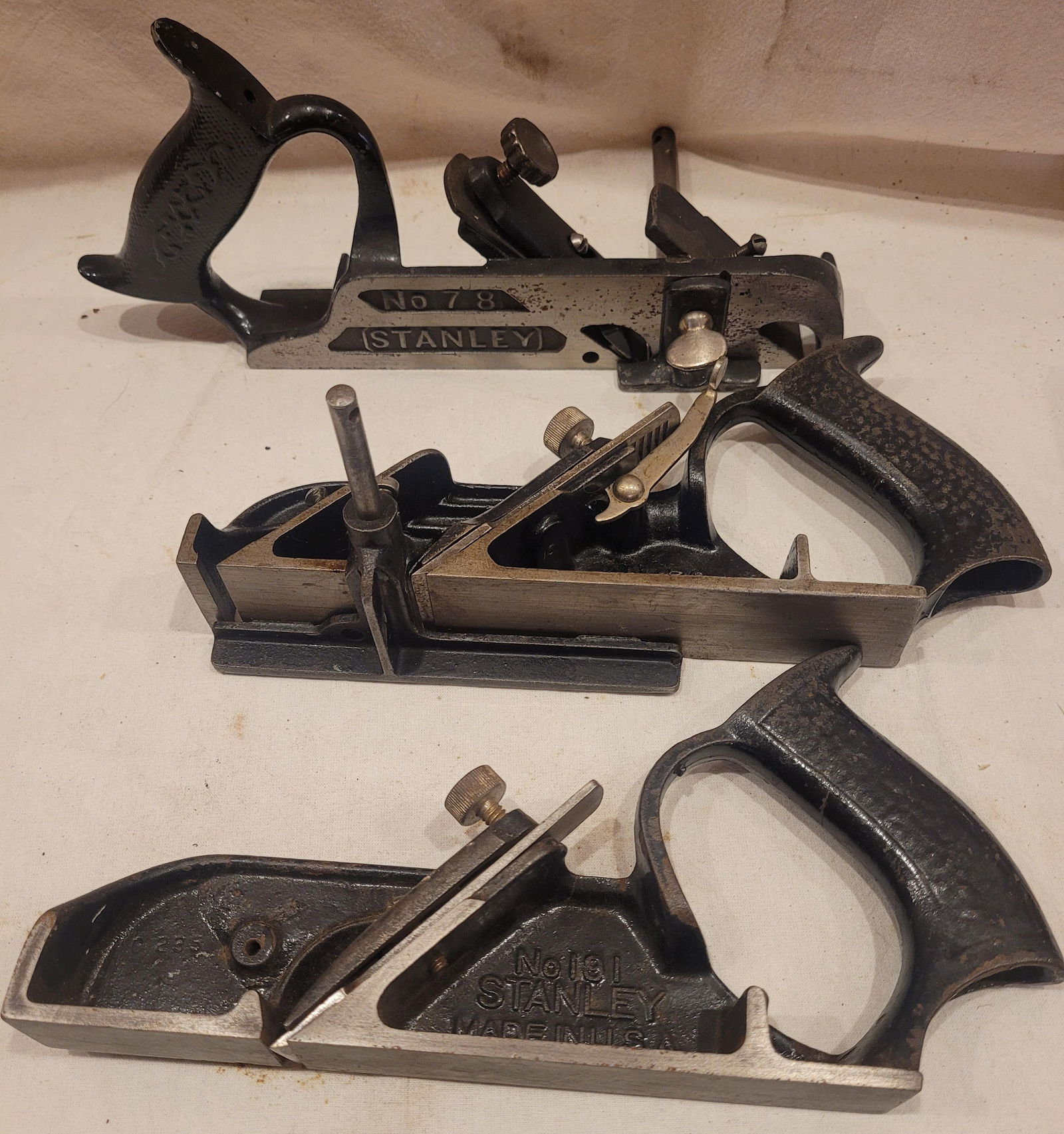 (2) Stanley No.78, No.191 Rabbet Planes (1 of 2)