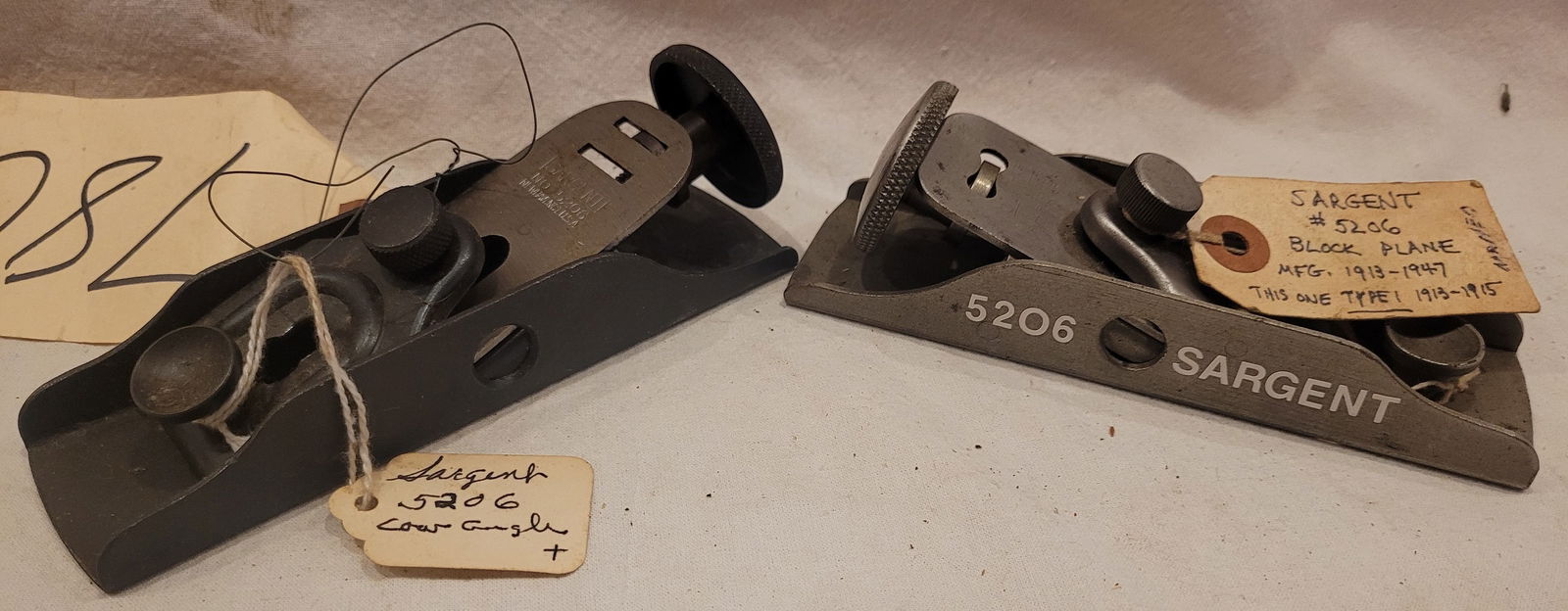 (2) Rare Sargent No.5206 Block Planes (1 of 2)