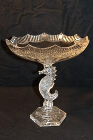 Waterford Studio Crystal - WS Oceana Centerpiece - Signed 2001 WS