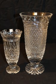 Waterford Crystal - Archive 11.5 Vase, Lismore Castle 8" Vase