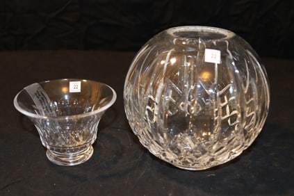 Waterford Crystal - Lismore 6" Rose Bowl, Presage Tea Light Votive
