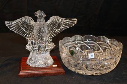 Waterford Society Crystal - W.S. Phoenix Legends & Lore Collection, Apprentice Bowl