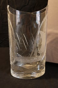 Waterford Crystal Designers Gallery - Yachting Designers Gallery - Signed - 53/2500 Signed Hartley