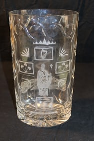 Waterford Crystal - St. Patricks Island Vase - Signed - 6/200 P. Foskin