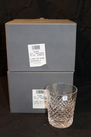 Waterford Crystal - (8) Alana Old Fashioned 12oz Tumblers