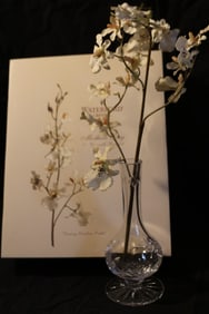Waterford Crystal - Spring Vase w. Flowers - Mothers Day