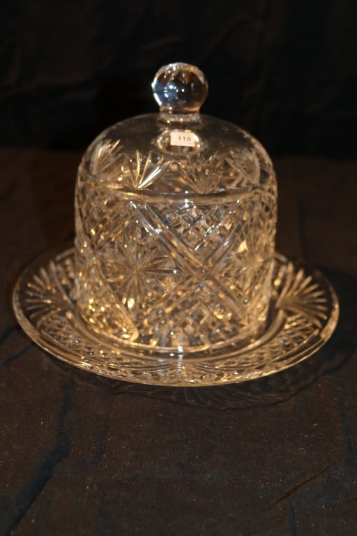 Waterford Society Crystal - W.S. Samuel Miller Dessert Dome (1 of 3)