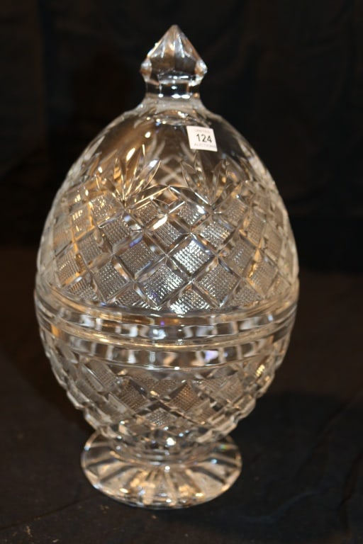 Waterford Society Crystal - W.S. Ormonde Bombonniere Numbered Ed. 162/750: Signed
