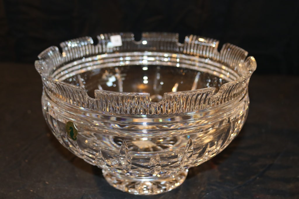 Waterford Crystal - Lismore Castle 10" Bowl (1 of 3)