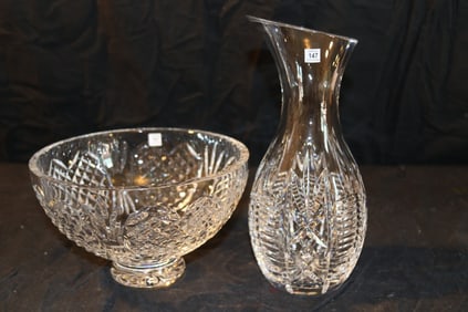 Waterford Crystal - Crookhaven Carafe, Wedding Heirloom Bowl