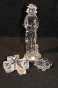 Waterford Crystal - Clown with Pup, Shamrock, Shamrock Hand Warmer