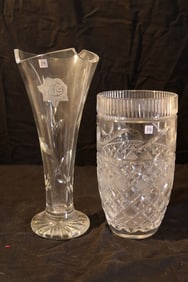 Waterford Crystal - Rose Vase, Ring of Kerry Vase