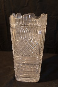 Waterford Crystal - 12" Square Vase