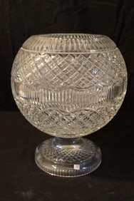 Waterford Crystal Designer Studios - Massive Footed Rose Bowl - Signed - 15/100