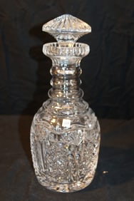Waterford Crystal - 13" James Hoba Decanter 461/1000 Waterford Society