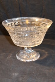 Waterford Crystal - Footed Bowl - Period Piece