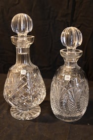 Waterford Crystal - Archive 3rd Issue Spirit Decanter - 1 of a Kind 12" Footed, Seahorse Spirit