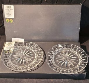 Waterford Crystal - (6) Lismore Salad Plates