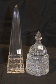Waterford Crystal - Monument w. Box, Retired Capitol Dome No Box