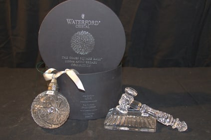 Waterford Crystal - Gavel, Times Square Ball 100th Anniversary Collection (w. Box)